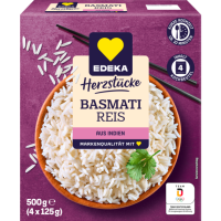 EDEKA Basmati Reis Spitzenqualität Kochbeutel 500g