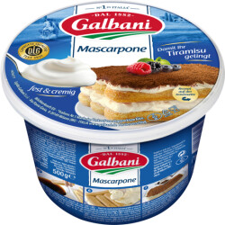 Galbani Santa Lucia Mascarpone 80% Fett i.Tr.500g