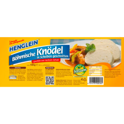HENGLEIN Böhmische Knödel in Scheiben...