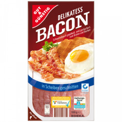 Gut & Günstig Bacon 100g QS