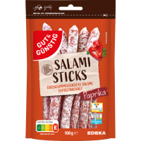 Gut & Günstig Salami Sticks Paprika 100g QS