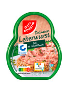 Gut & Günstig Leberwurst mit Schnittlauch 175g QS
