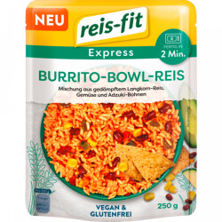 Reis-fit Express Burrito-Bowl-Reis 250g