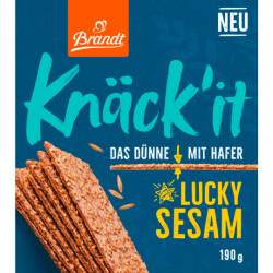 Brandt Kn&auml;ckit Lucky Sesam 190g