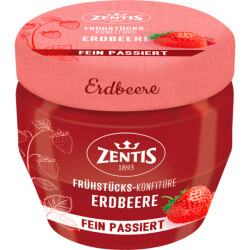 Zentis Frühstücks-Konfitüre fein passiert...