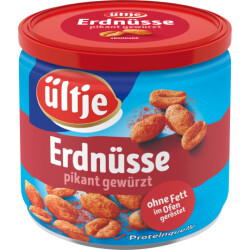 Ültje Erdnüsse pikant ohne Fett 180g