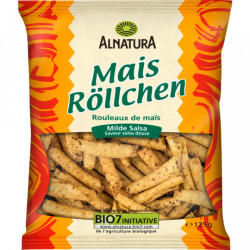 Bio Alnatura Mais Röllchen milde Salsa 125g