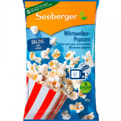 Seeberger Mikrowellen-Popcorn salzig 90g