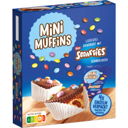 Smarties Muffins 4x30g