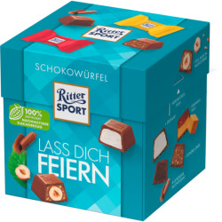 Ritter Sport Schokowürfel Lass Dich Feiern 176g