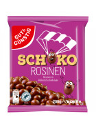 GUT&GÜNSTIG Schoko Rosinen in Vollmilchschokolade 200g