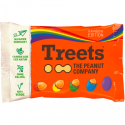 Treets Peanuts Rainbow 185g