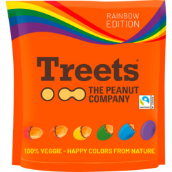 Treets Peanuts Rainbow 300g