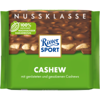 Ritter Sport Nuss Klasse Cashew Tafel 100g