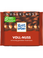Ritter Sport Nuss Klasse Voll-Nuss Tafel 100g