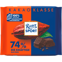 Ritter Sport 74% Die Kräftige Tafel 100g