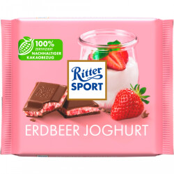 Ritter Sport Erdbeer Joghurt Tafel 100g