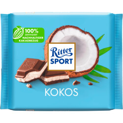 Ritter Sport Kokos Tafel 100g