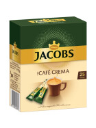 Jacobs Löslicher Kaffee Sticks Cafe Crema 25ST 45g