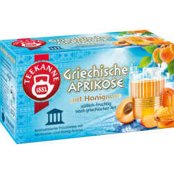Teekanne Griechische Aprikose 20ST 45g