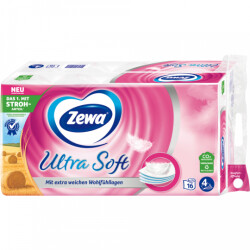 Zewa Ultra Soft Toilettenpapier 4-lagig 16x150BL