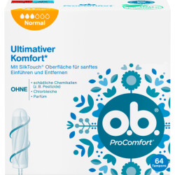 o.b.Tampons Pro Comfort Normal 64ST