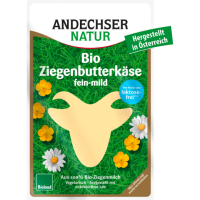 Bio Andechser Natur Ziegen-Butterkäse in Scheiben...