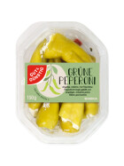 GUT&GÜNSTIG Grüne Peperoni mit Frischkäse 150g