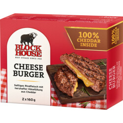 Block House Cheese Burger 2x160g