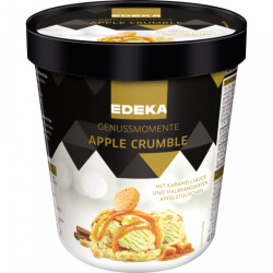 EDEKA Genussmomente Apple Crumble Eiscreme 500ml