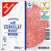 GUT&GÜNSTIG Cervelatwurst 200g QS
