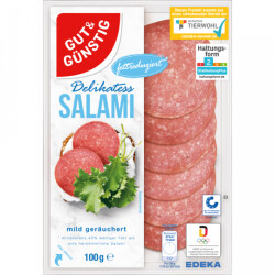 GUT&GÜNSTIG Salami leicht 100g QS