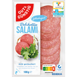 GUT&GÜNSTIG Salami leicht 100g QS