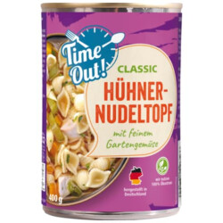 Time Out Hühner-Nudeltopf mit Gartengemüse 400g