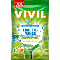 Vivil Limette-Minze ohne Zucker 120g