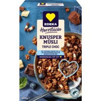 EDEKA Premium Knusper Triple Choc  Müsli 500g