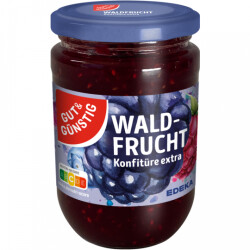 GUT&GÜNSTIG Konfitüre extra Waldfrucht 450g