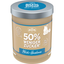 Zentis 50% weniger Zucker Haselnuss-Milch-Creme 200g