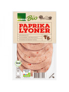 Bio EDEKA Lyoner mit Paprika 125g