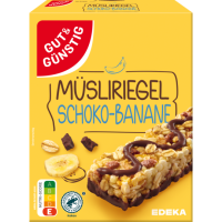 GUT&GÜNSTIG Müsliriegel Schoko-Banane 8x25g