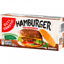 Gut & Günstig Hamburger 500g
