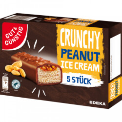GUT&amp;G&Uuml;NSTIG Crunchy Peanut Ice Cream 5x70ml