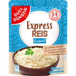GUT&GÜNSTIG Express Reis Basmati 250g