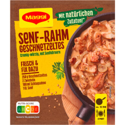 Maggi Fix Senf Rahm Geschnetzeltes 29g