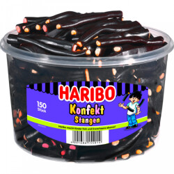 Haribo Konfekt Stangen 150Stück 1200g