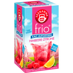 Teekanne Frio Himbeer-Zitrone 18ST 45g