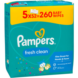 Pampers Feuchttücher Fresh Clean 5x52ST