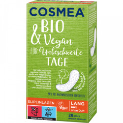 Cosmea Bio&amp;Vegan Slipeinlagen lang 26ST