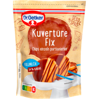 Dr.Oetker Kuvertüre Fix Vollmilch 150g