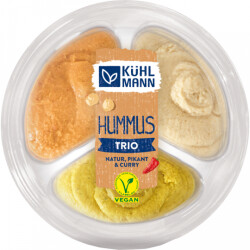 K&uuml;hlmann Hummus Trio 210g